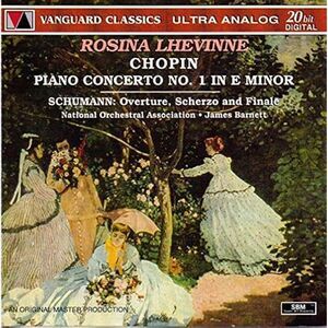Rosina Lhevinne - Chopin: Piano Concerto No 1; Schumann: Overture Scherzo /